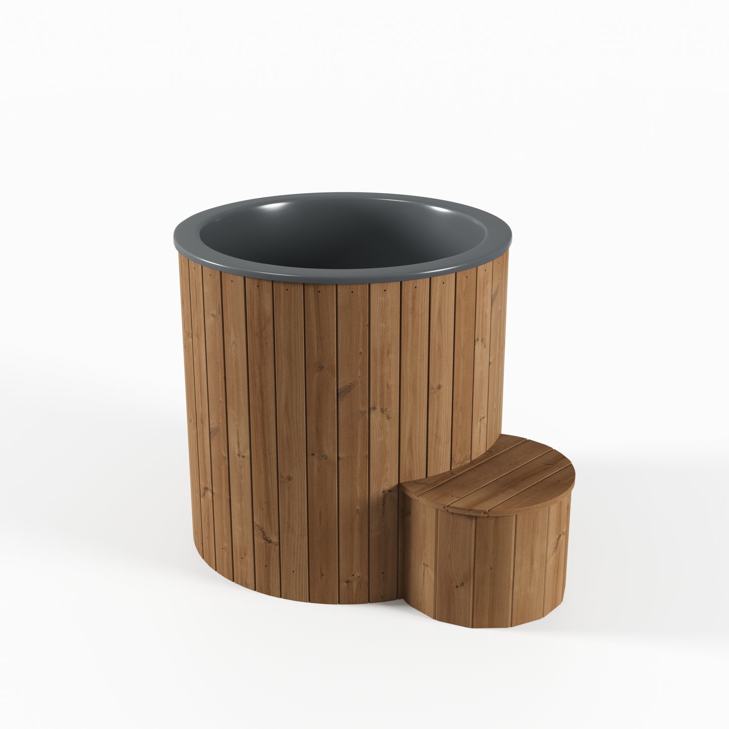 Halla 100 cold plunge tub with insulated cover