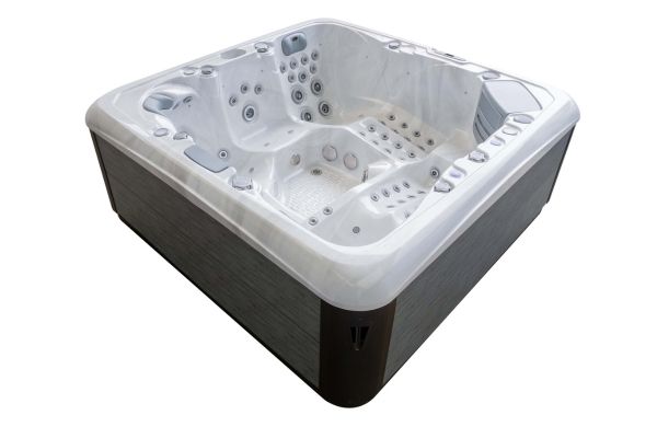 Platinum 12 Hot Tub — 7 Person 32A Performance Luxury Spa | Steam & Oak