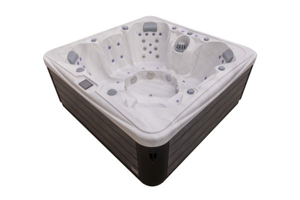 Platinum 14 Hot Tub — 7 Person 32A Elite Luxury Spa | Steam & Oak