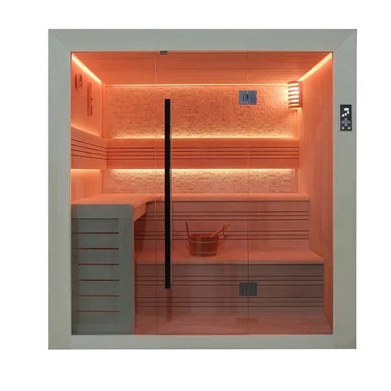 Outdoor garden sauna — Steam & Oak