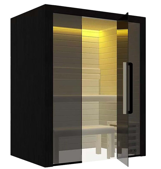 Indoor traditional Finnish sauna — Steam & Oak