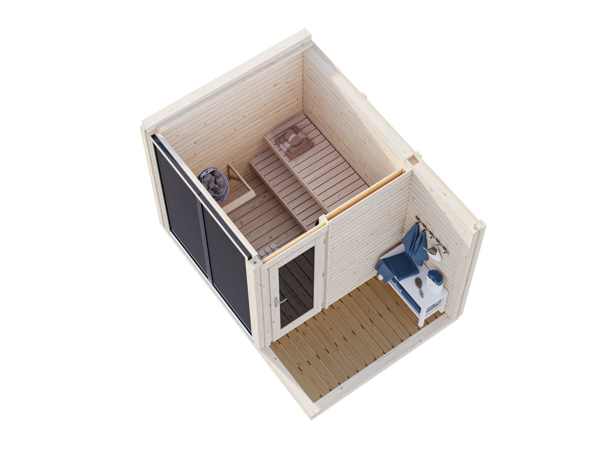 Valgus 320 cutaway showing both rooms