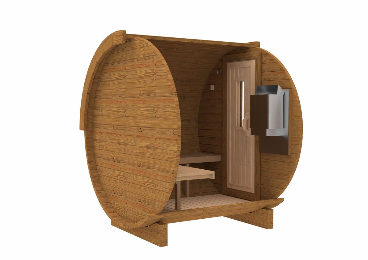 Holvi 170 cutaway showing the two benches facing each other
