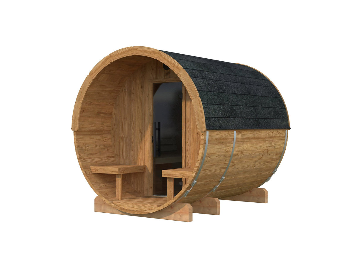 Vaat 250 barrel sauna in thermowood