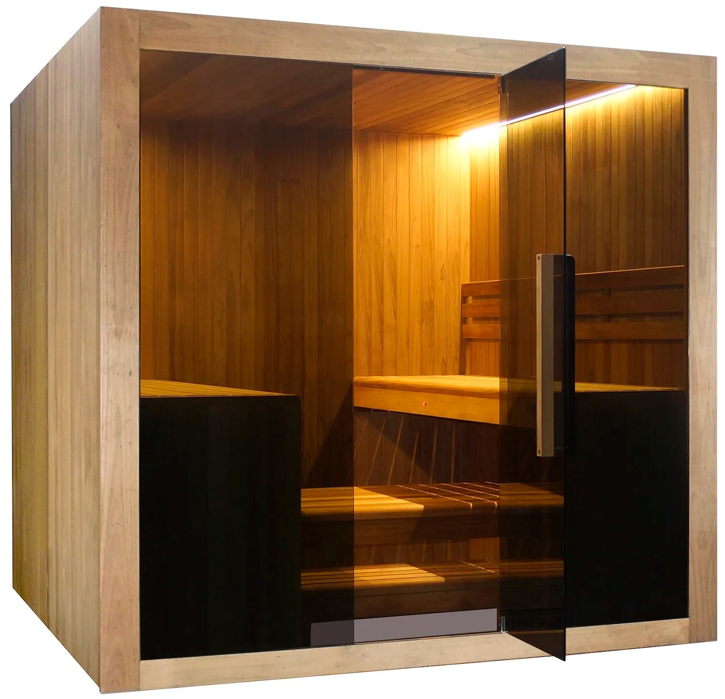 Hekla Indoor Traditional 220 Sauna — 6 Person Indoor Sauna