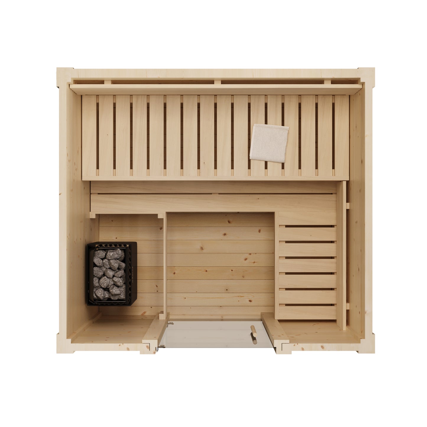 Honka 180 sauna cabin side elevation
