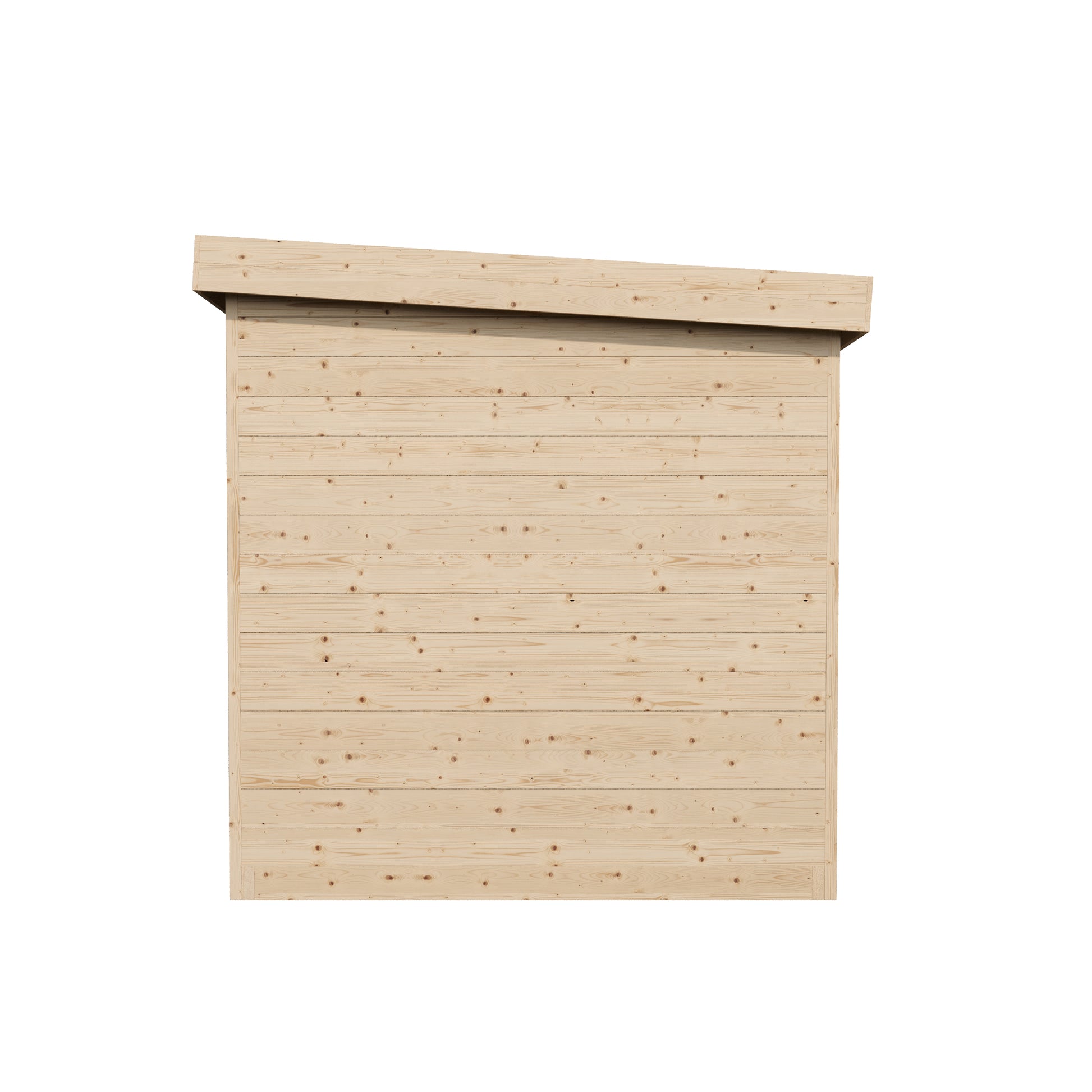 Honka 215 Lobby sauna cabin side view
