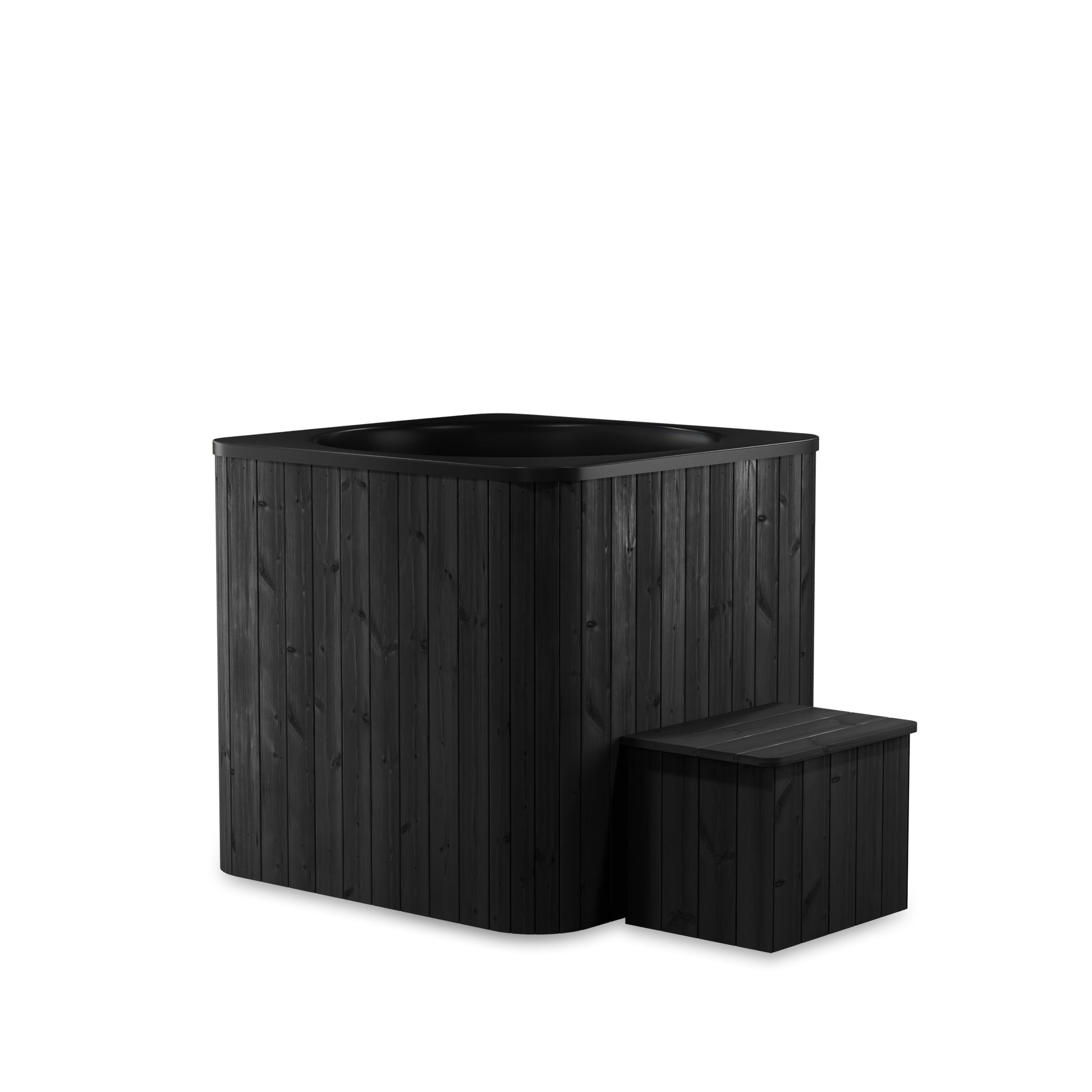 Halla Cube cold plunge tub detail