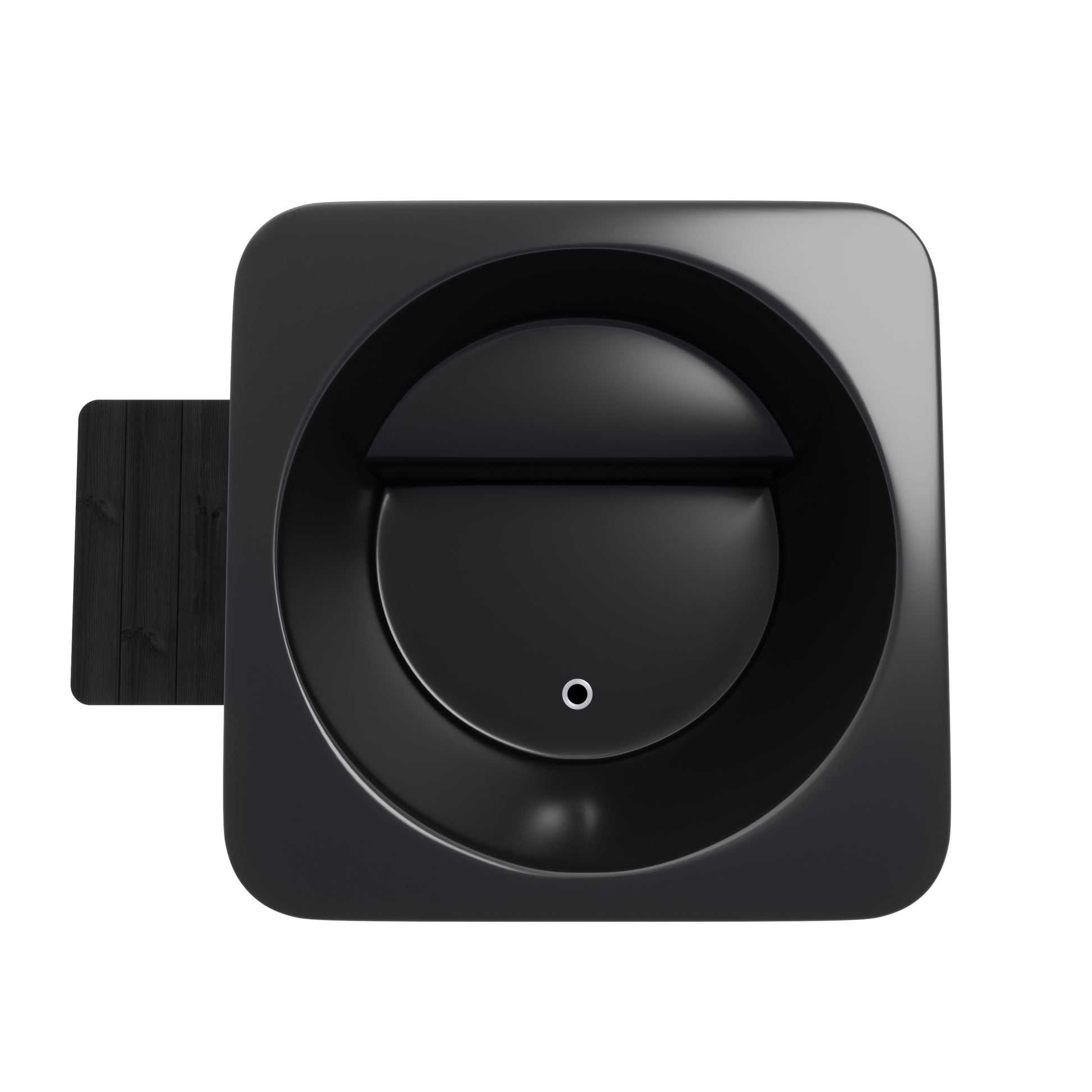 Steam & Oak Halla Cube cold plunge tub in black thermowood
