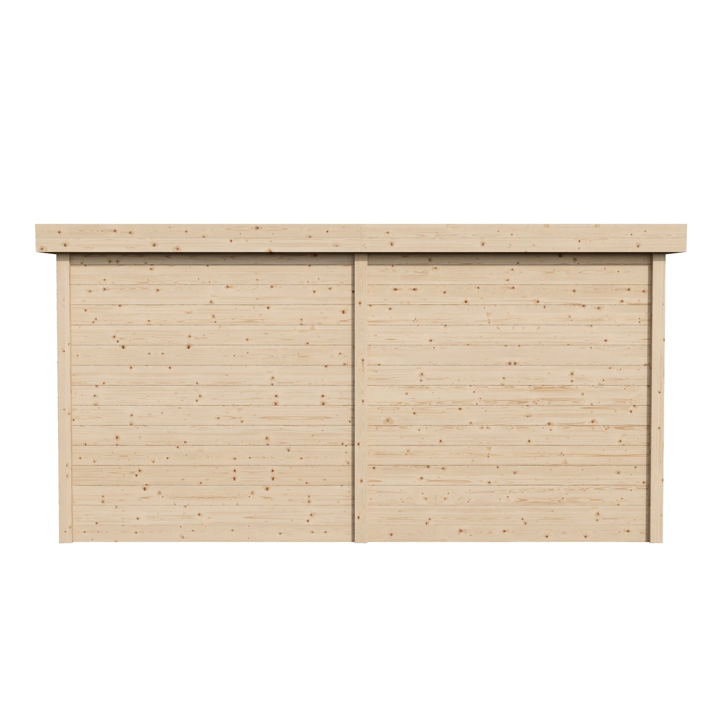 Honka 215 Lobby sauna cabin rear elevation