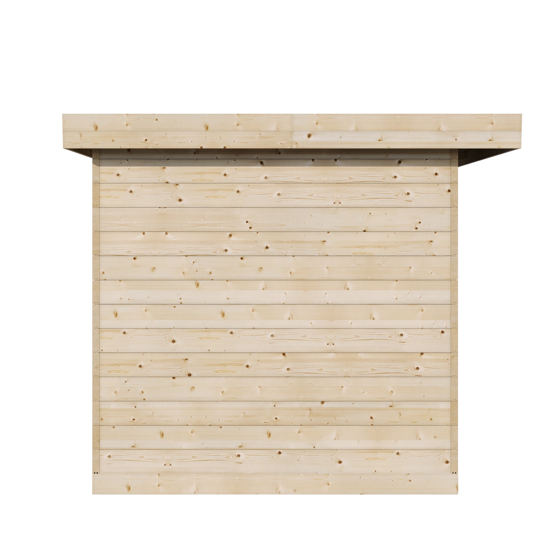 Honka 215 sauna cabin rear elevation