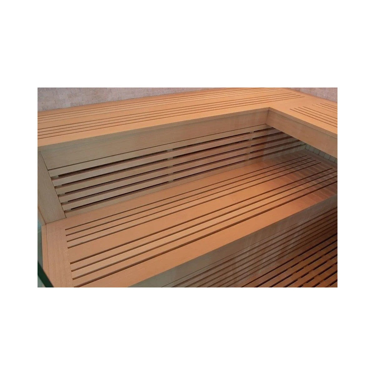 Marriott 200 Outdoor Sauna (White Stone) – 3 Person | Steam & Oak