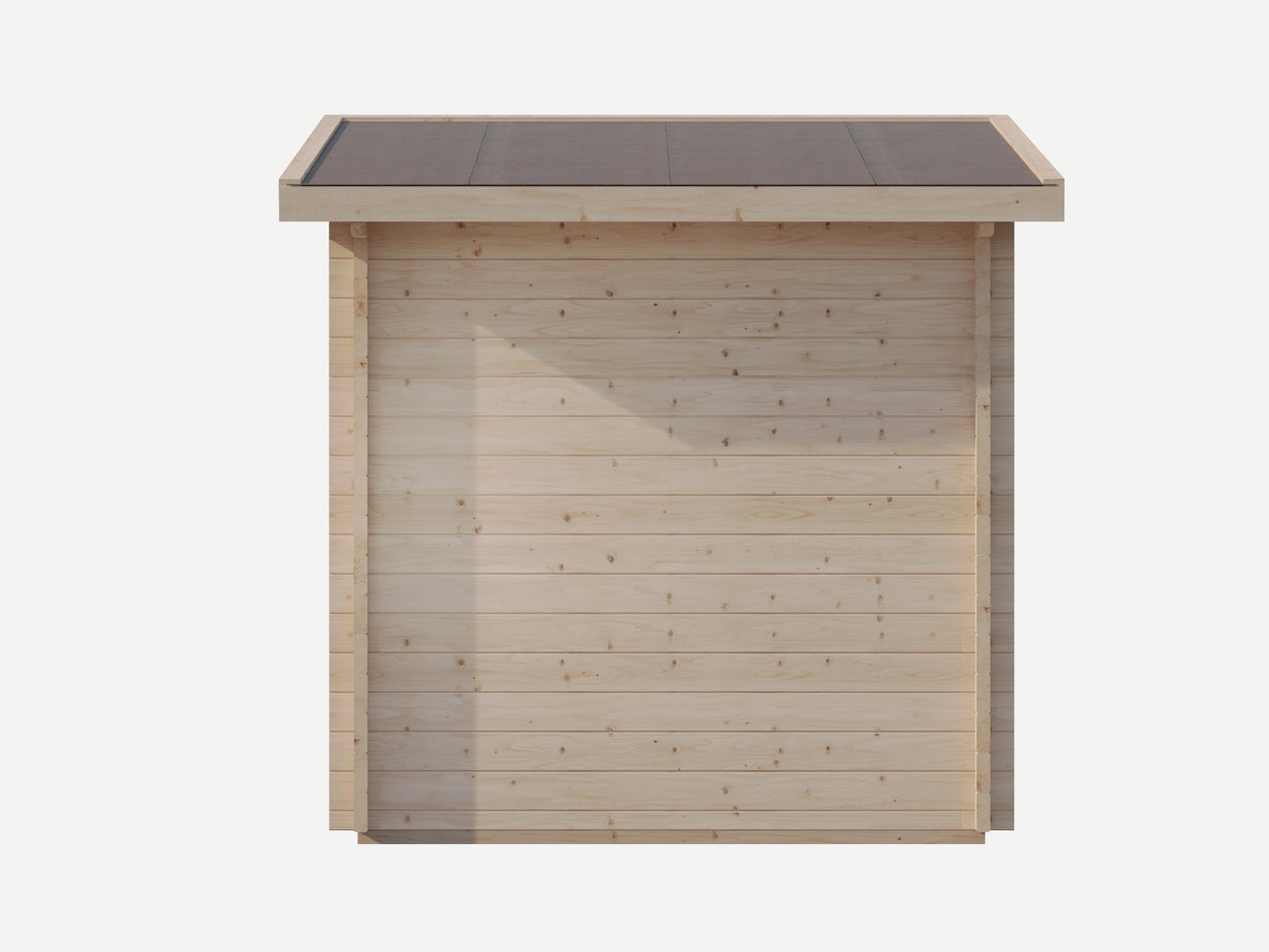 Honka 210 Panorama sauna cabin elevation