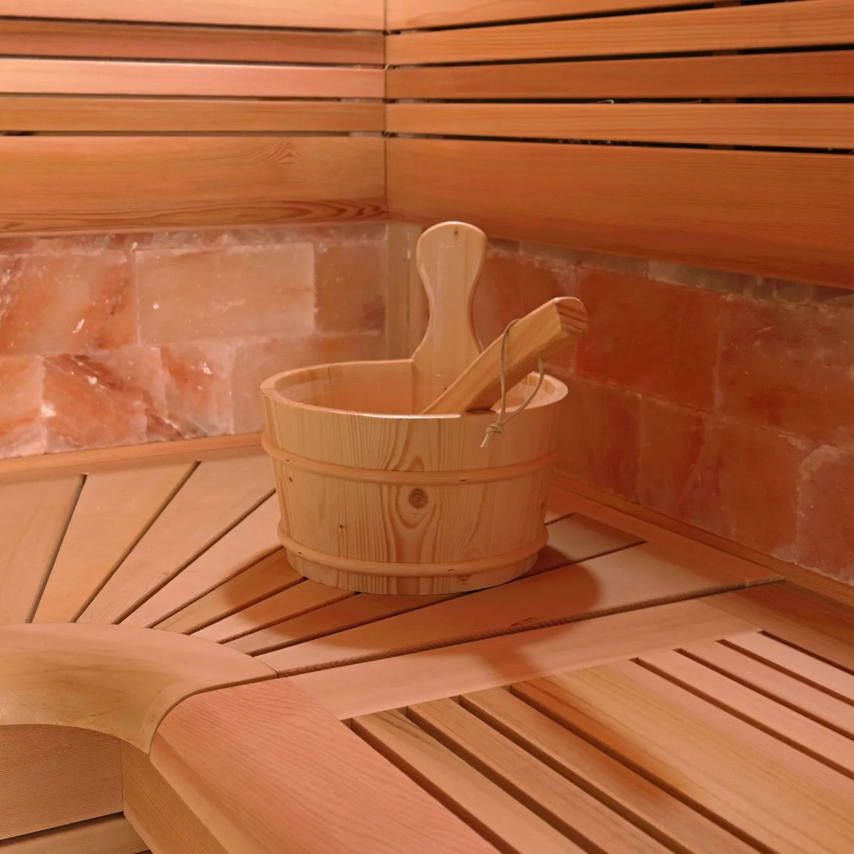 Salo Indoor Sauna (Crystal Culture Stone) – 2 Person | Steam & Oak