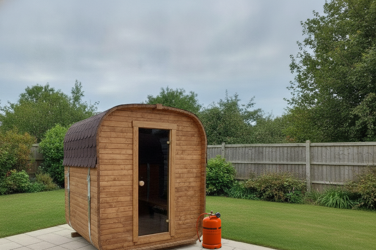 & Gas Cube Sauna 1.8m
