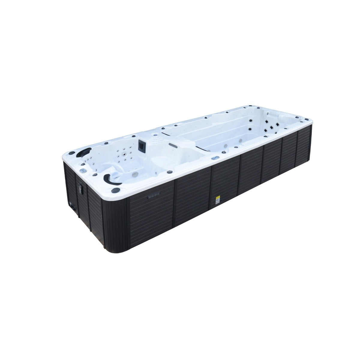Titan Swim Spa — 6 Person Premium Dual-Zone 32A Swim Spa | Steam & Oak