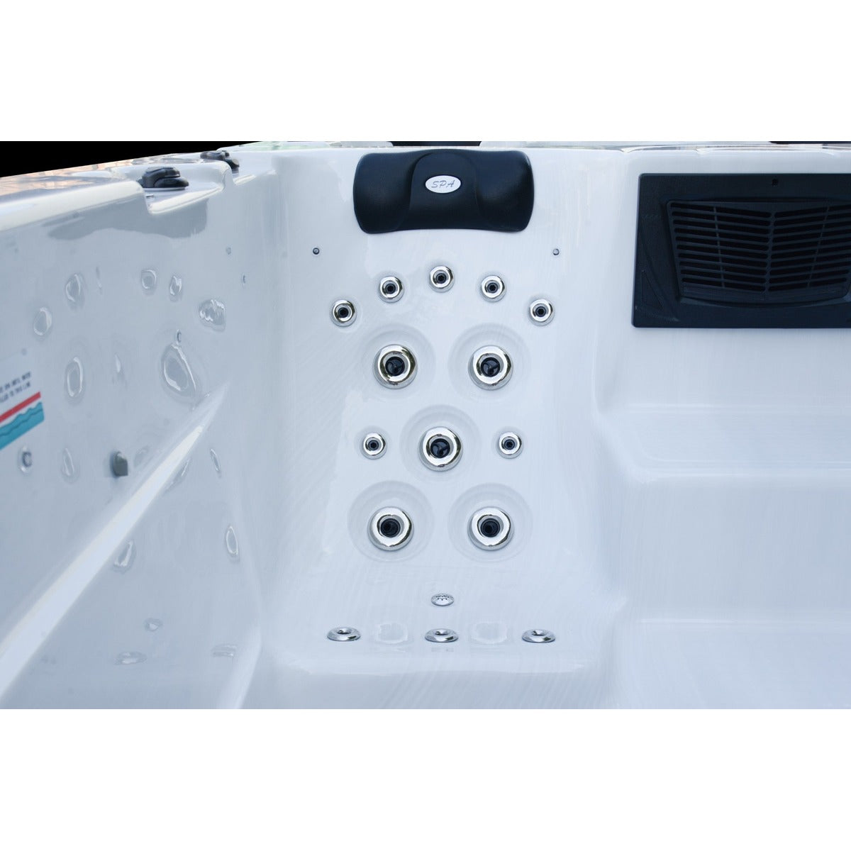 Titan Swim Spa — 6 Person Premium Dual-Zone 32A Swim Spa | Steam & Oak
