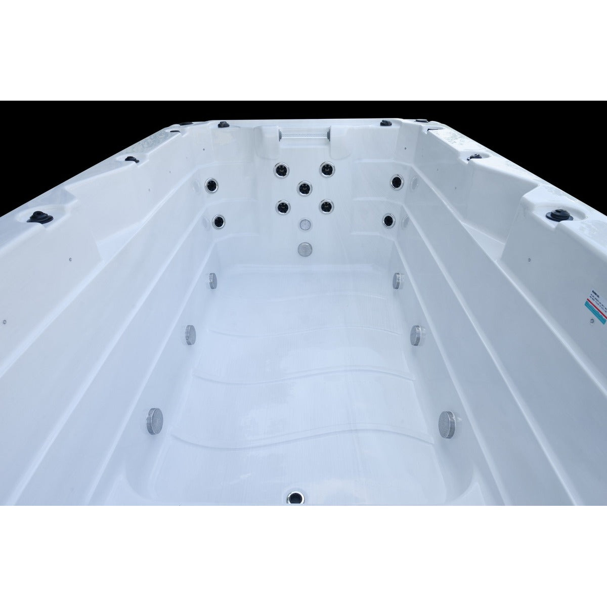 Titan Swim Spa — 6 Person Premium Dual-Zone 32A Swim Spa | Steam & Oak