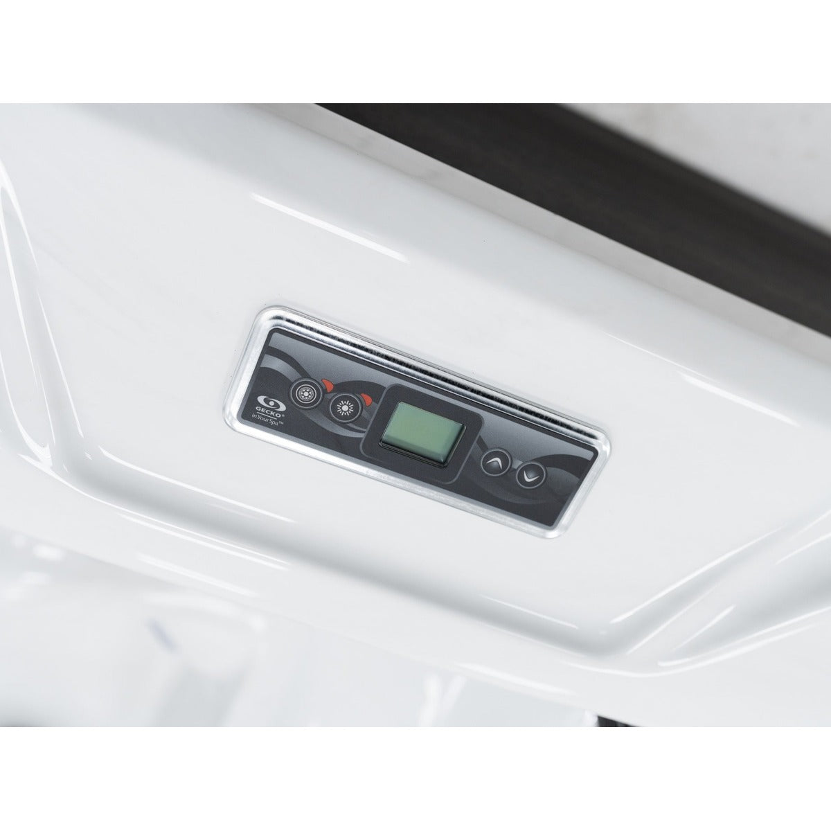 Elysium Dual 7 Plug & Play Hot Tub — 5 Person with Dual Loungers | Steam & Oak