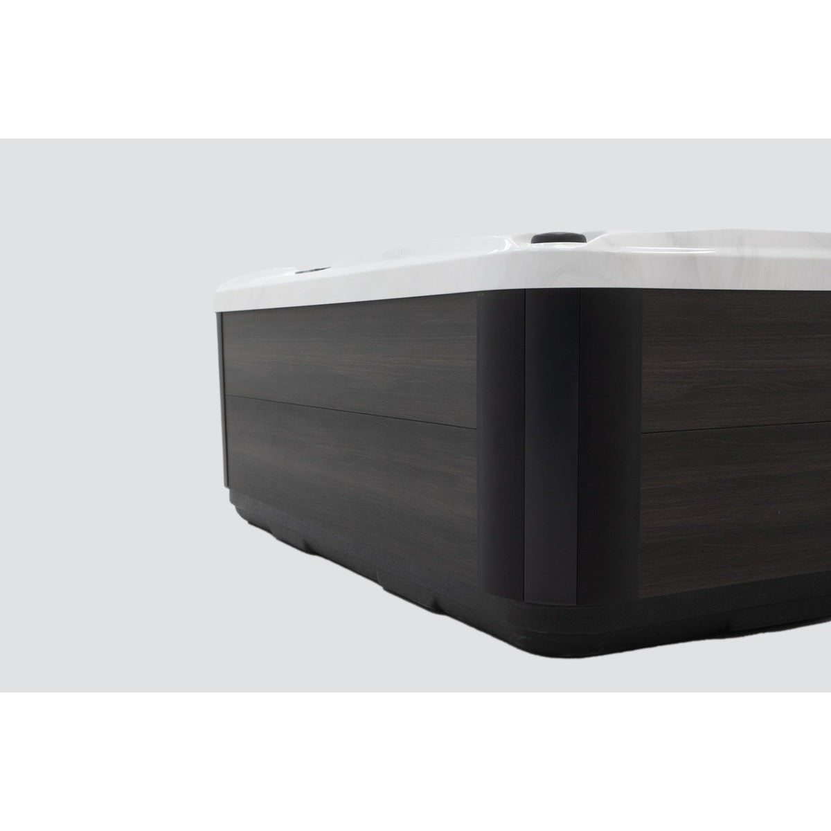 Elysium 6 Plug & Play Hot Tub — 6 Person with Lounger | Steam & Oak