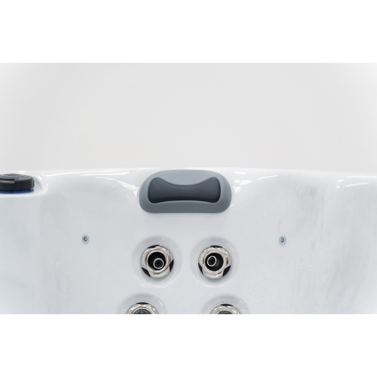 Equinox 7 Plug & Play Hot Tub — 7 Person Social Spa | Steam & Oak