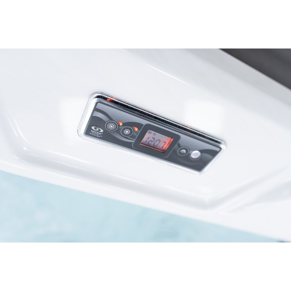Equinox 7 Plug & Play Hot Tub — 7 Person Social Spa | Steam & Oak