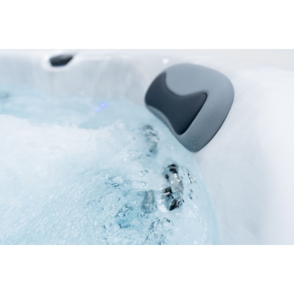 Equinox 7 Plug & Play Hot Tub — 7 Person Social Spa | Steam & Oak