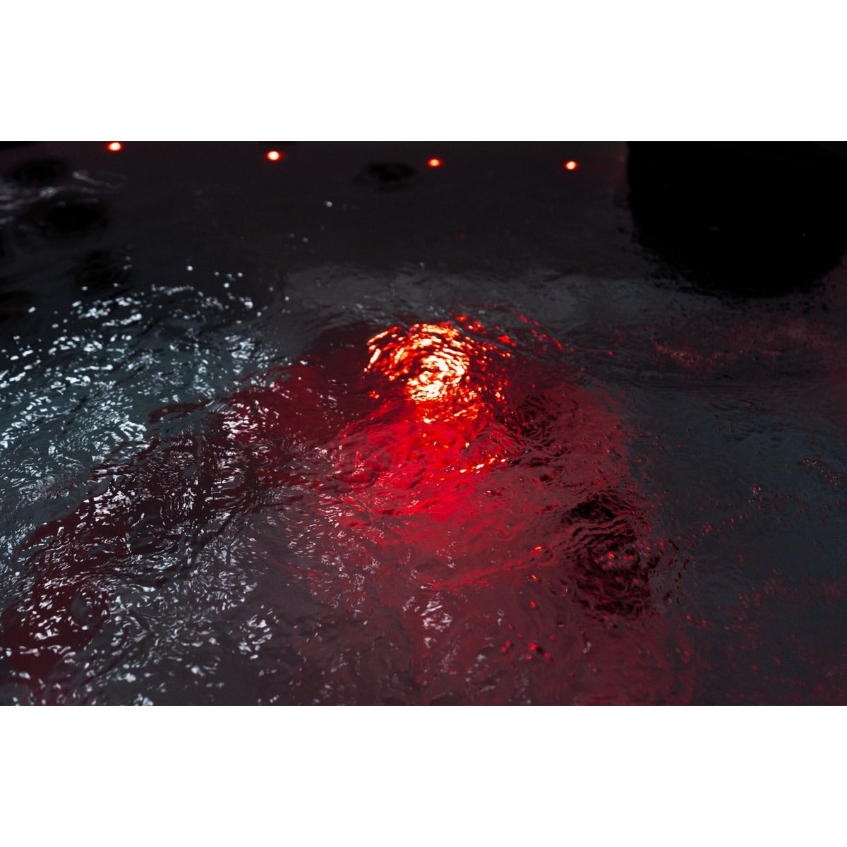 Equinox 7 Plug & Play Hot Tub — 7 Person Social Spa | Steam & Oak