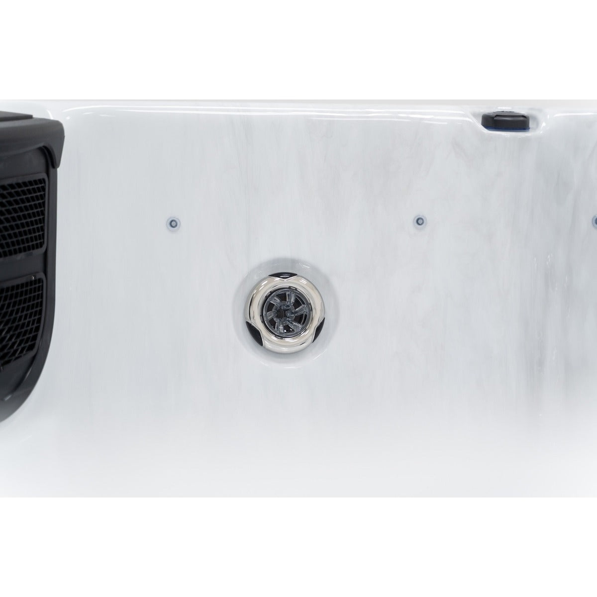 Equinox 7 Plug & Play Hot Tub — 7 Person Social Spa | Steam & Oak