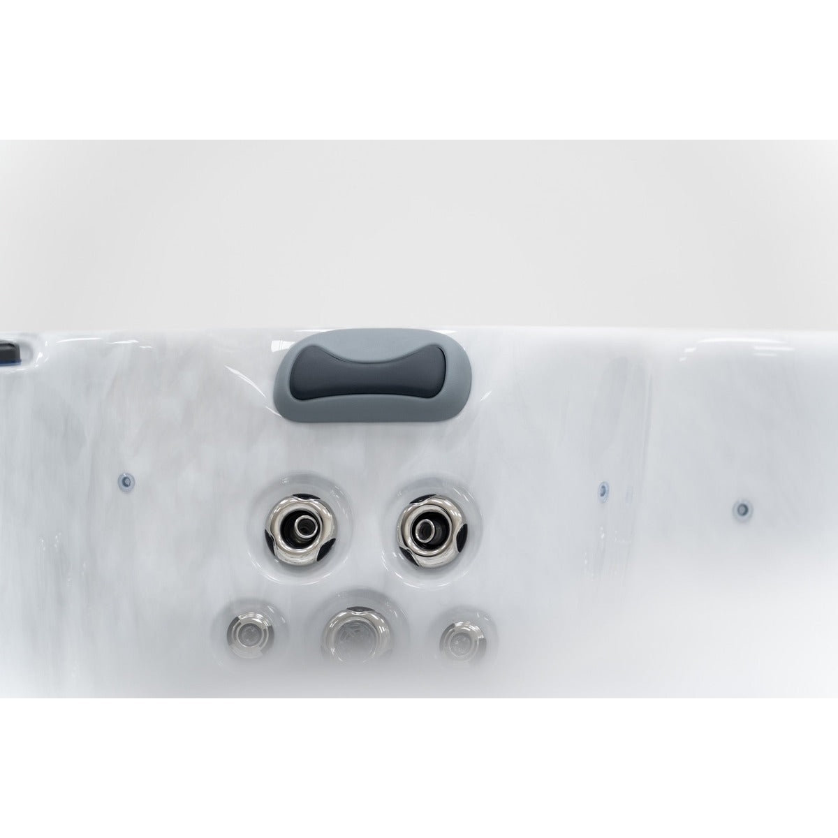 Equinox 7 Plug & Play Hot Tub — 7 Person Social Spa | Steam & Oak