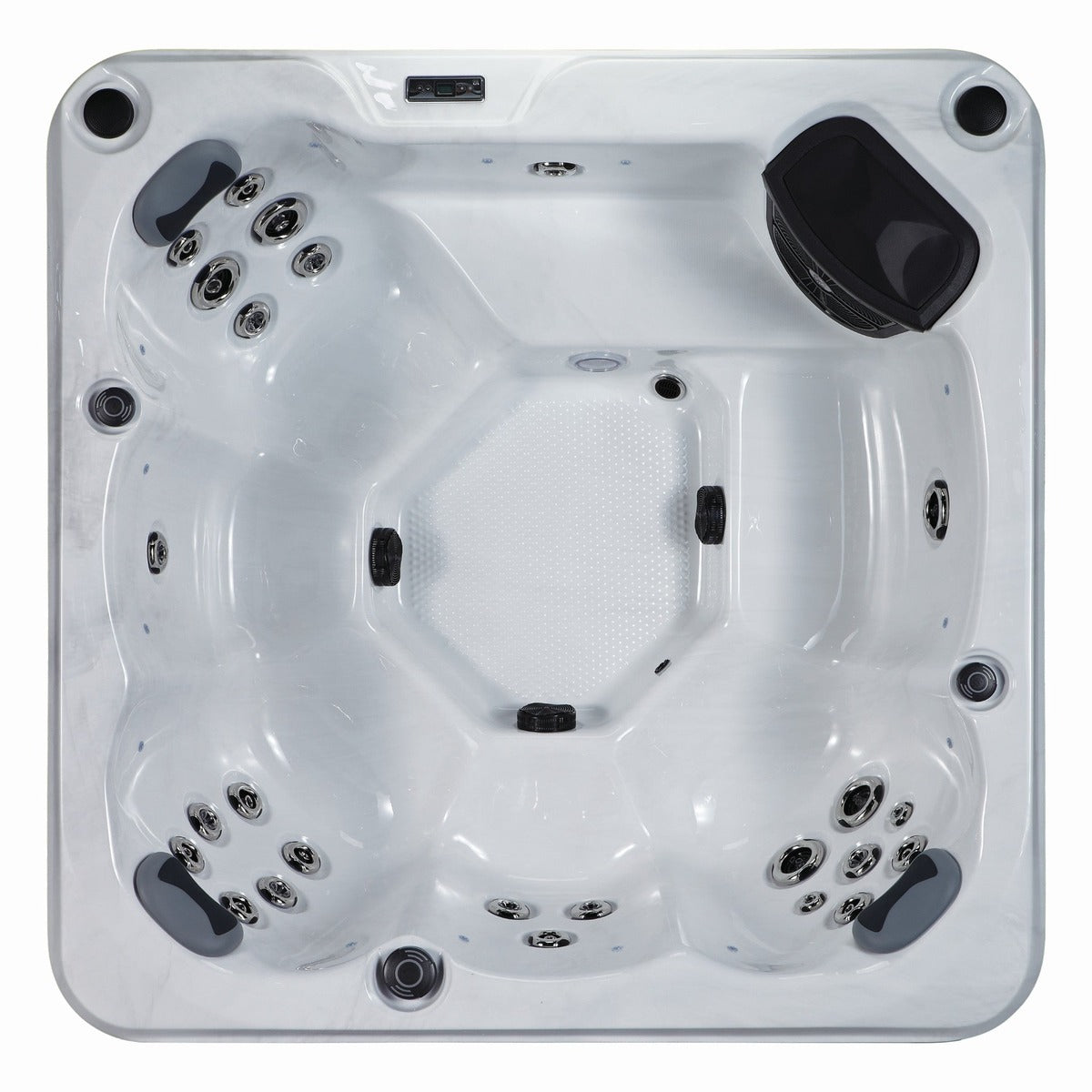 Equinox 7 7 Seat Social Plug & Play Hot Tub