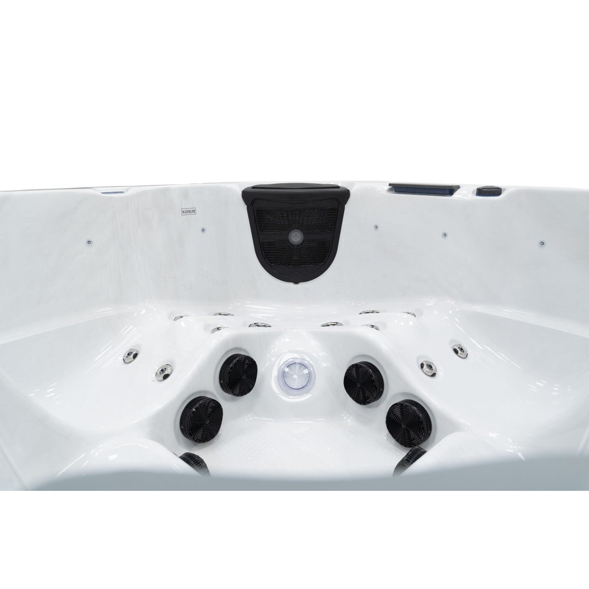 Elysium Dual Hot Tub — 5 Person 32A with Dual Loungers | Steam & Oak
