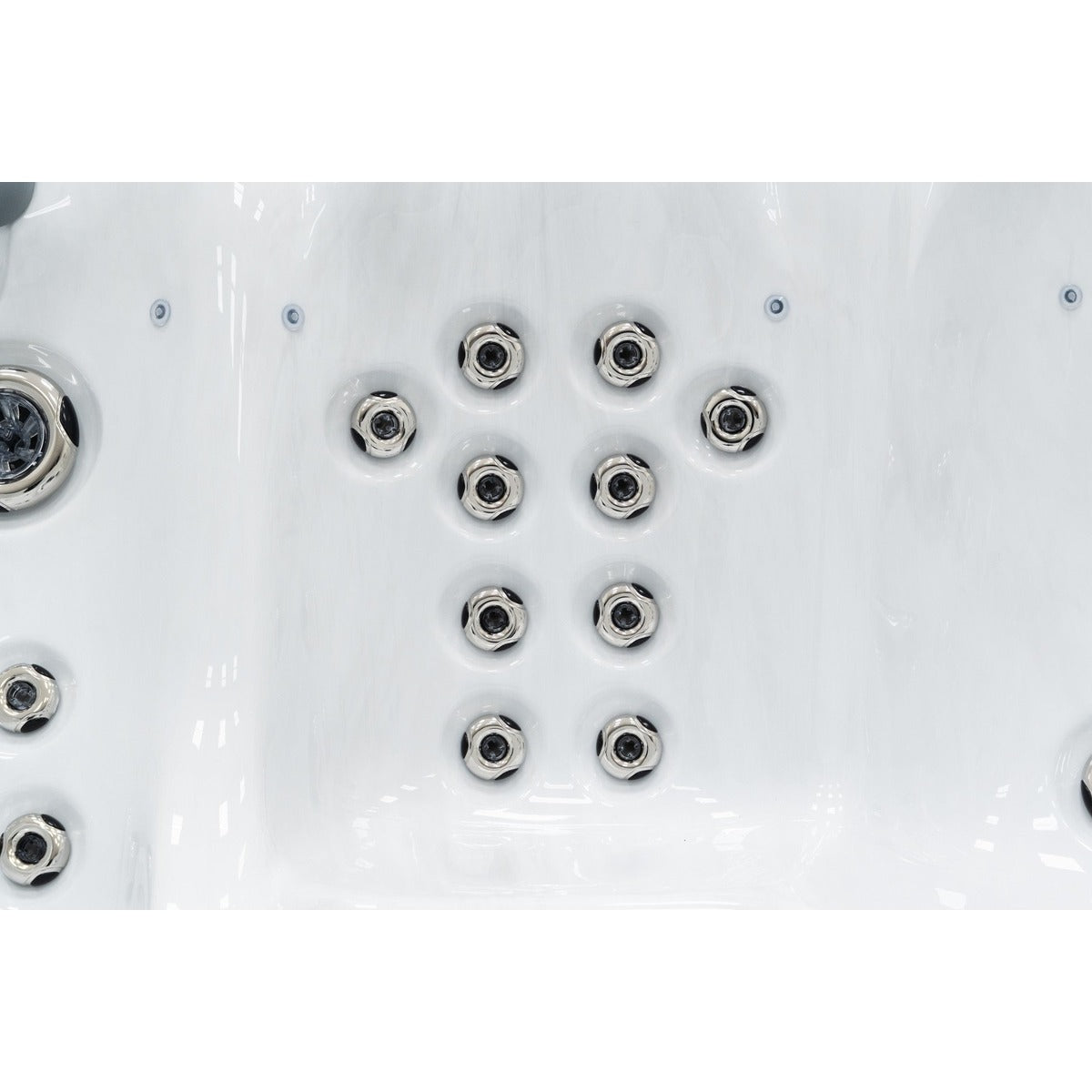 Elysium Dual Hot Tub — 5 Person 32A with Dual Loungers | Steam & Oak