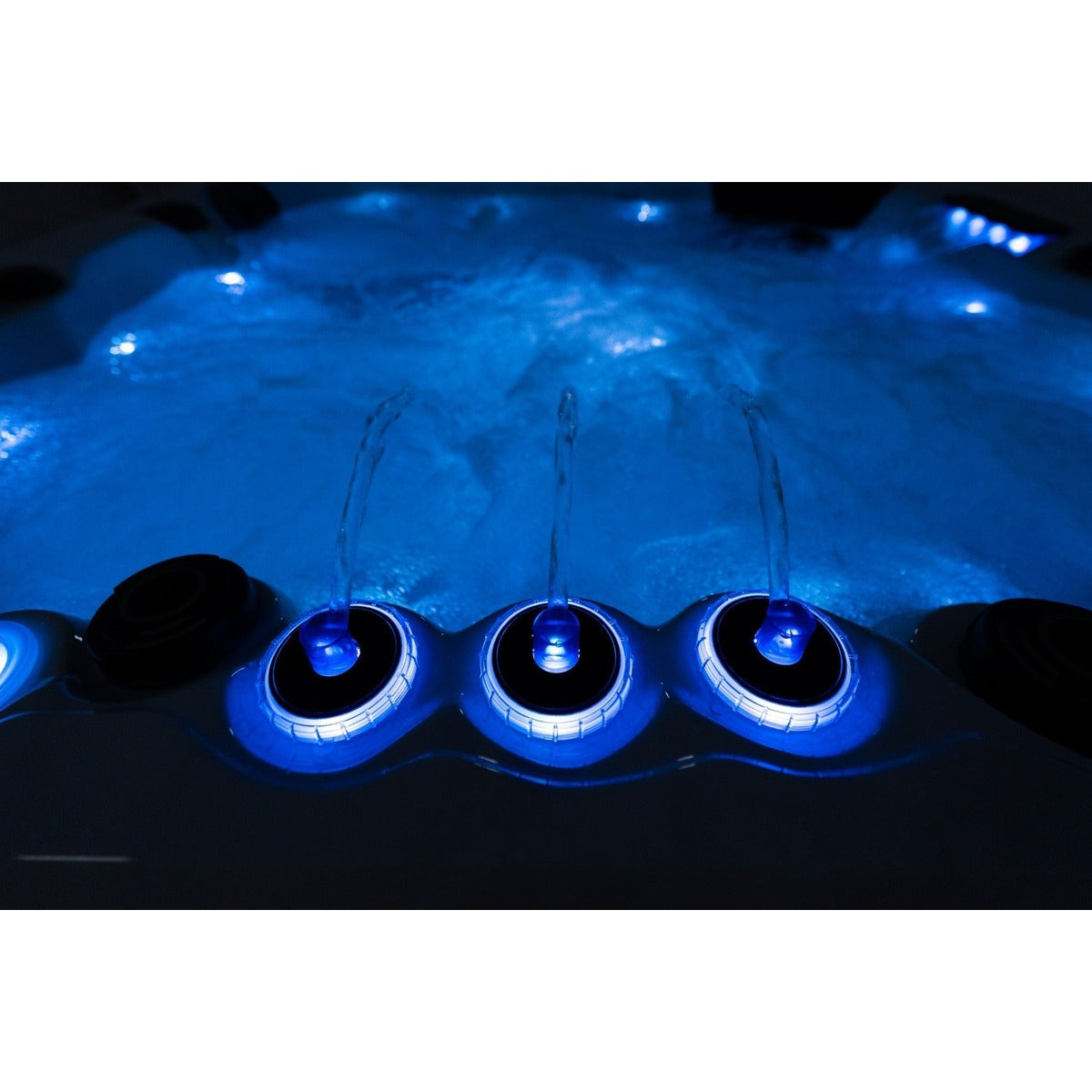 Elysium Dual Hot Tub — 5 Person 32A with Dual Loungers | Steam & Oak