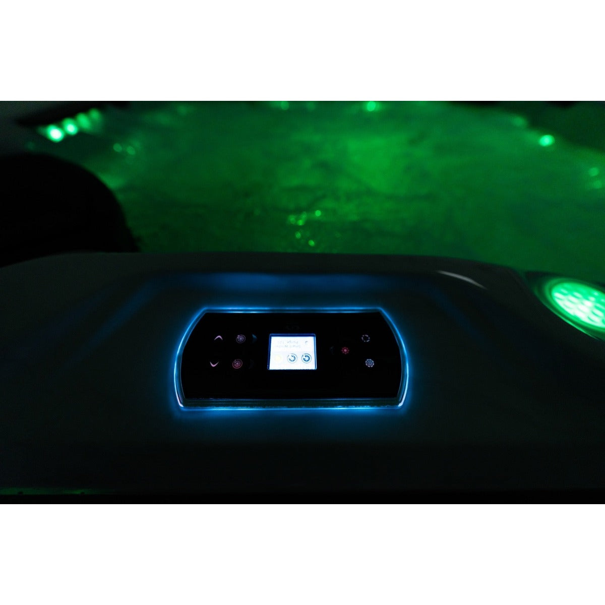 Elysium Dual Hot Tub — 5 Person 32A with Dual Loungers | Steam & Oak