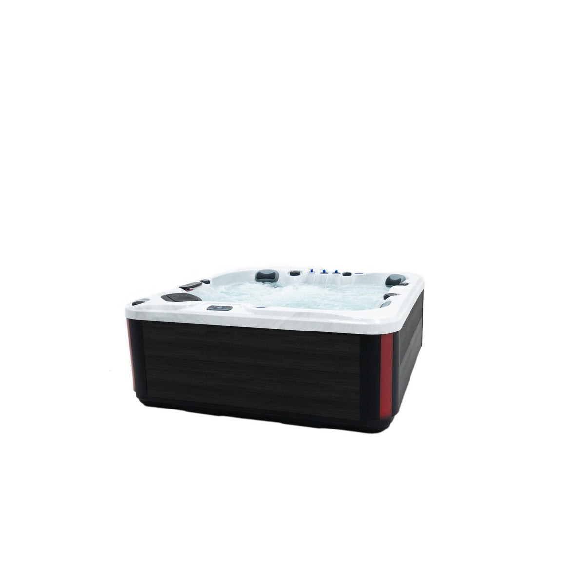 Elysium Dual Hot Tub — 5 Person 32A with Dual Loungers | Steam & Oak