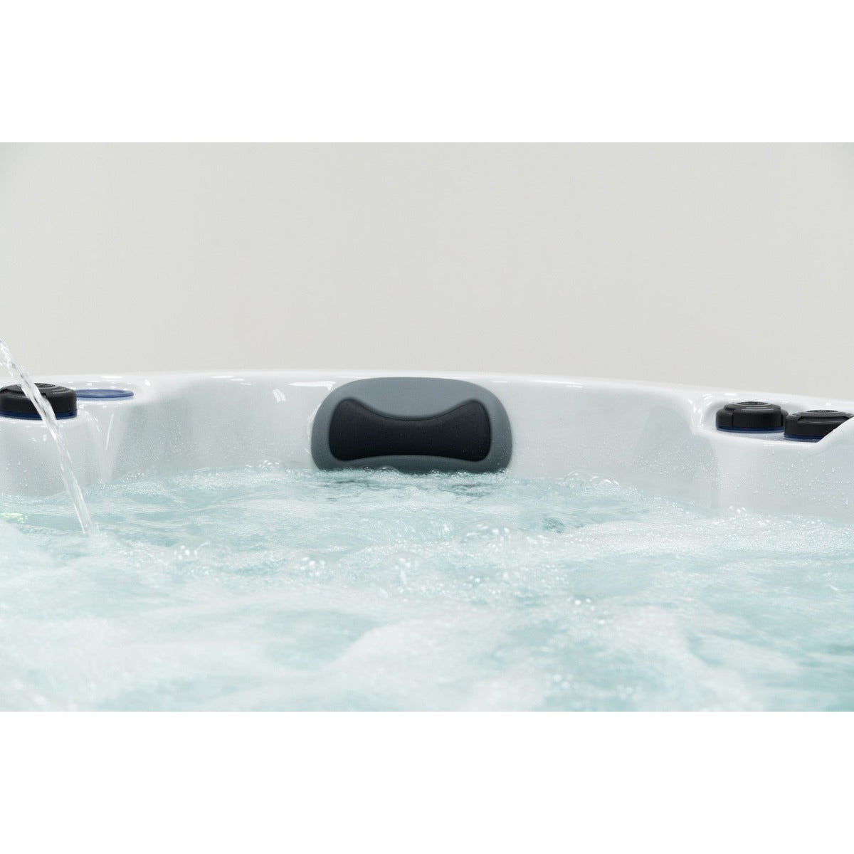 Elysium Dual Hot Tub — 5 Person 32A with Dual Loungers | Steam & Oak
