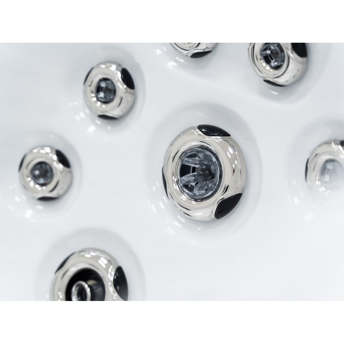 Elysium Dual Max Hot Tub — 5 Person 32A Premium Spa with Dual Loungers & 75 Jets | Steam & Oak