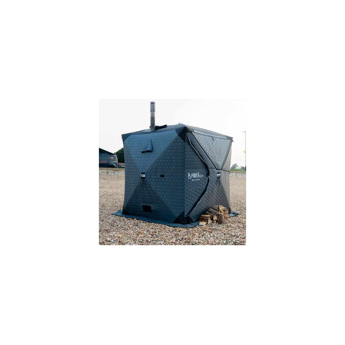 PortaSauna HEX Portable Sauna Setup | Steam & Oak