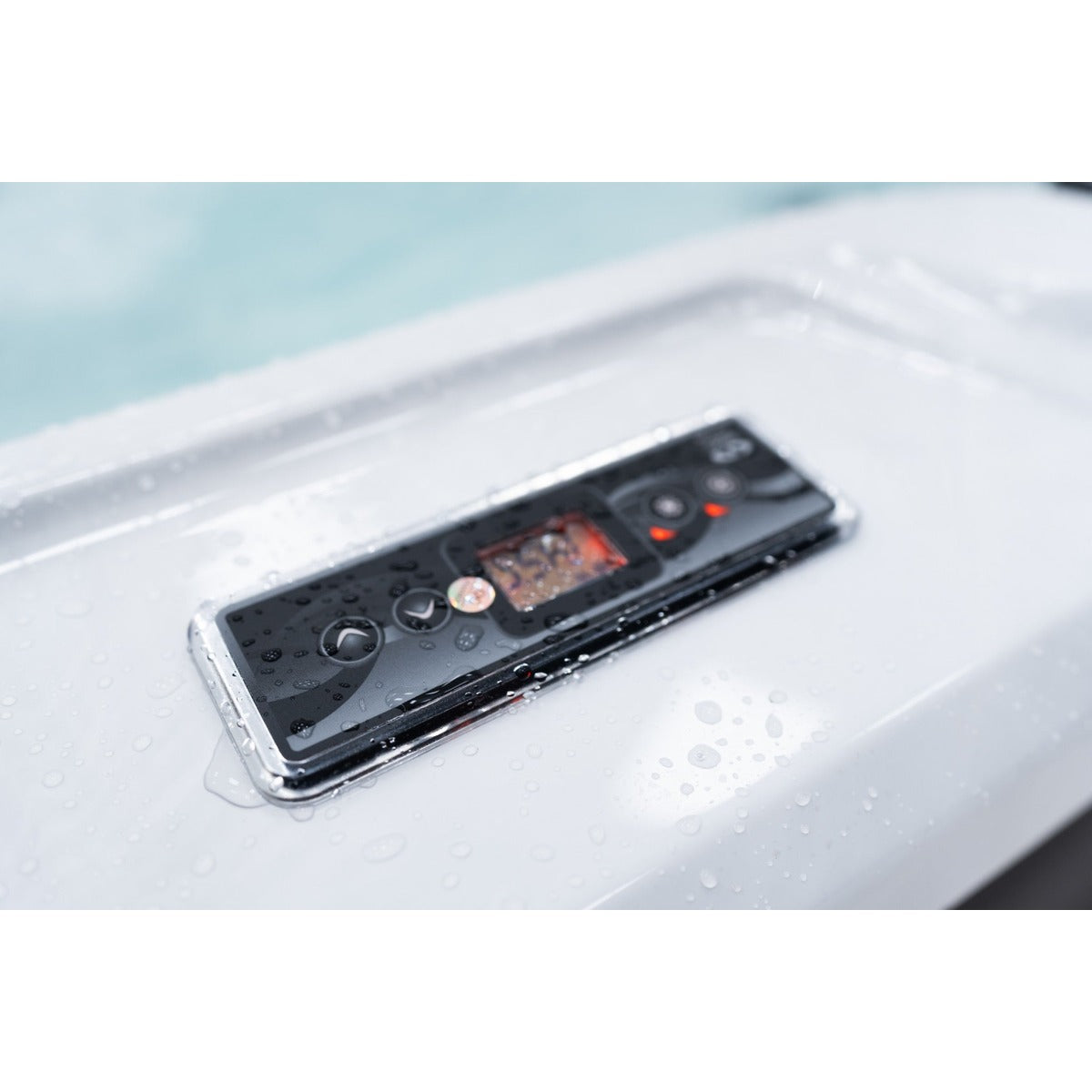 Serenity 3 Plug & Play Hot Tub — 3 Person with Lounger | Steam & Oak