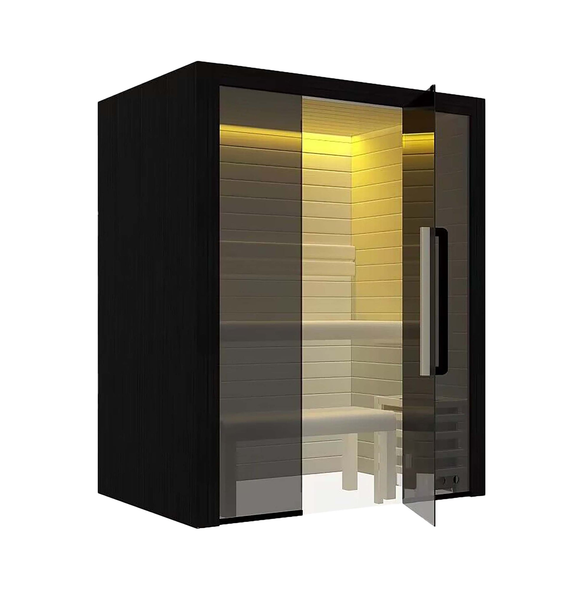 Hekla Traditional 160 black indoor sauna