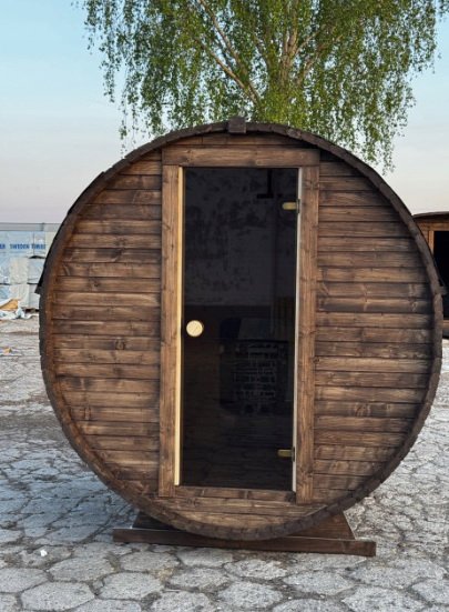 Steam & Oak Barrel Sauna 1.8m