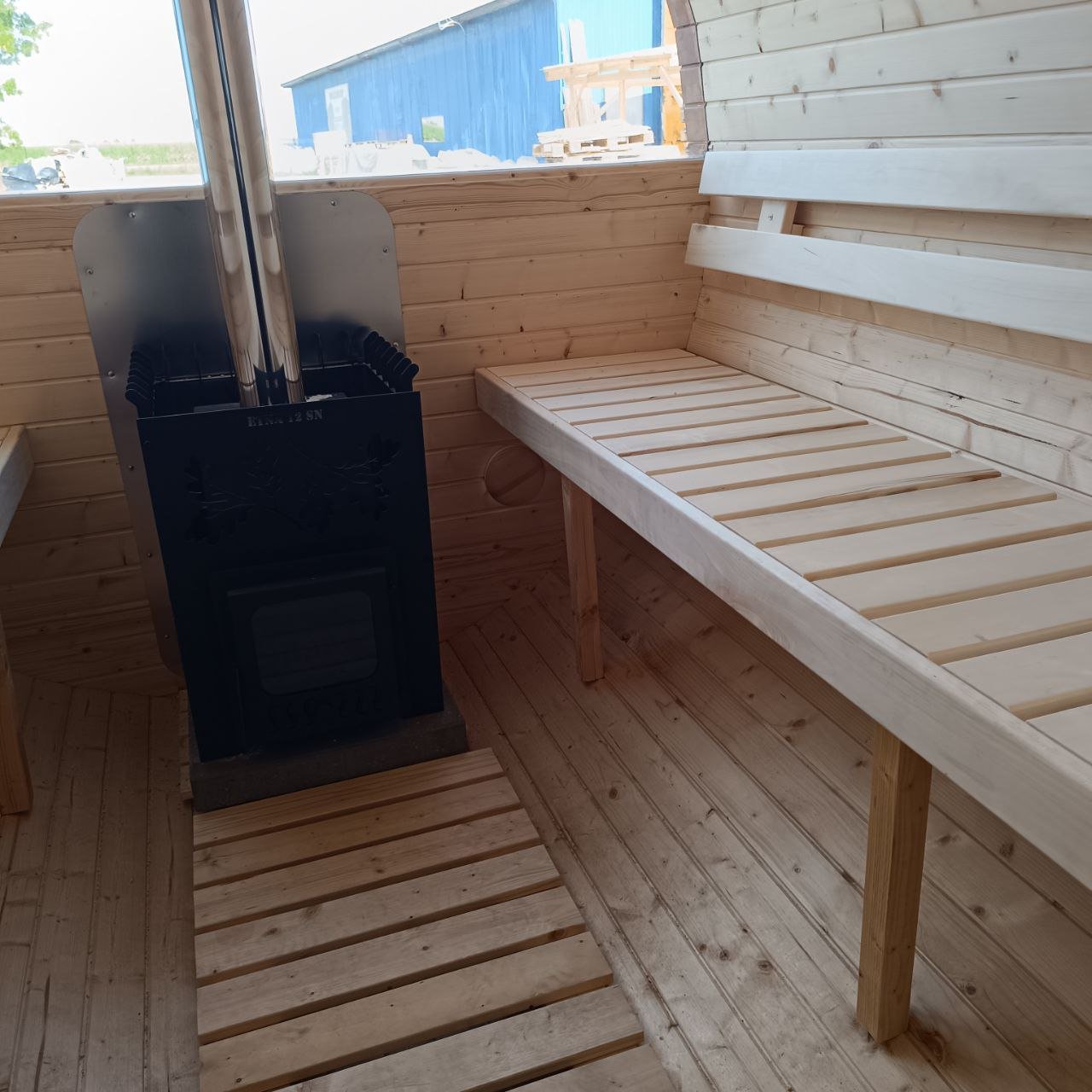 Steam & Oak Barrel Sauna 3m with Anteroom