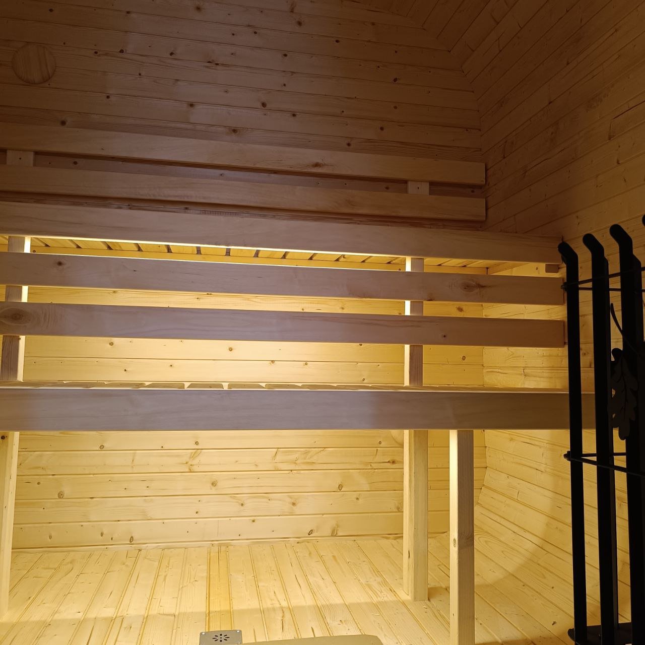 Steam & Oak Cube Sauna 3.4m Premium L-Bench