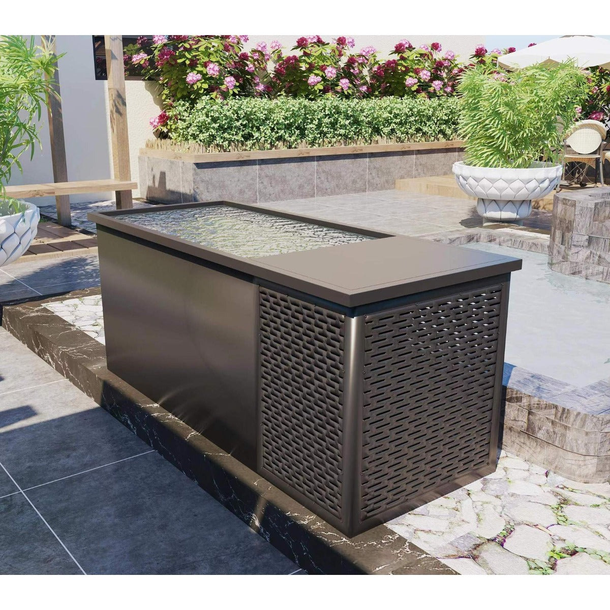 Chill Tub Original Ice Bath — 1 Person 13A Plug-In Cold Plunge | Steam & Oak
