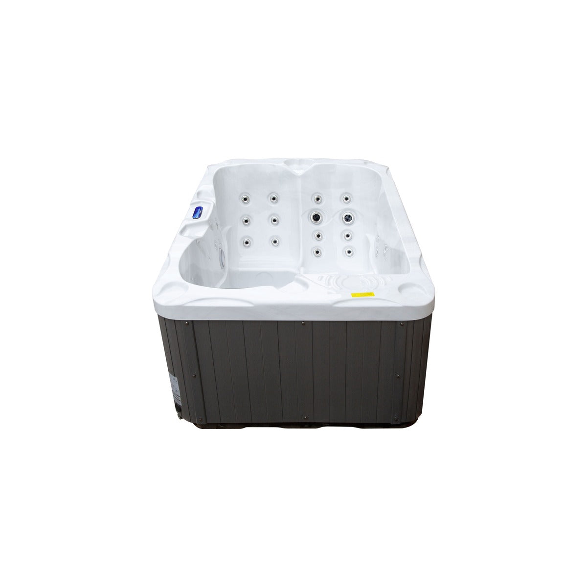 Compact Pro 3 Hot Tub — 3 Person 32A High Power Spa | Steam & Oak