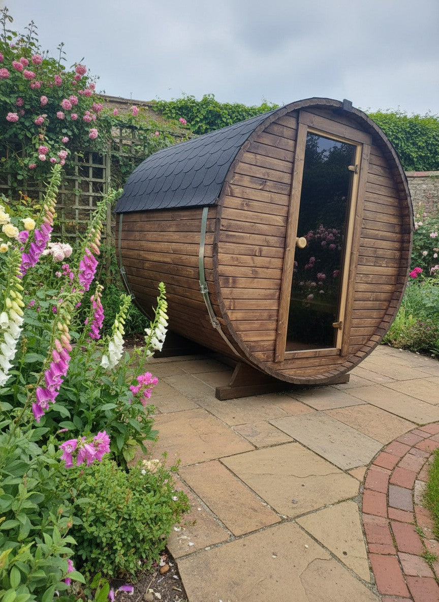 Steam & Oak Barrel Sauna 1.8m