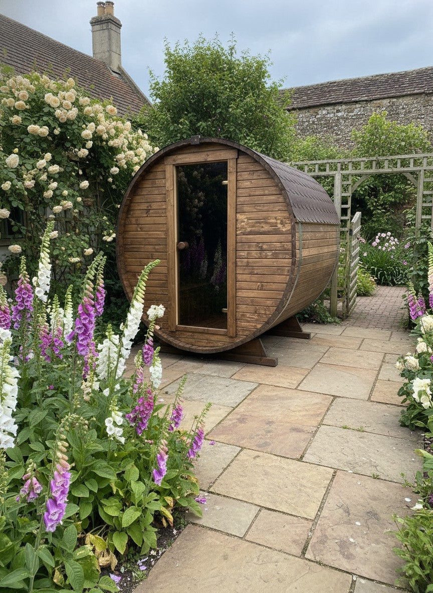 Steam & Oak Barrel Sauna 1.8m