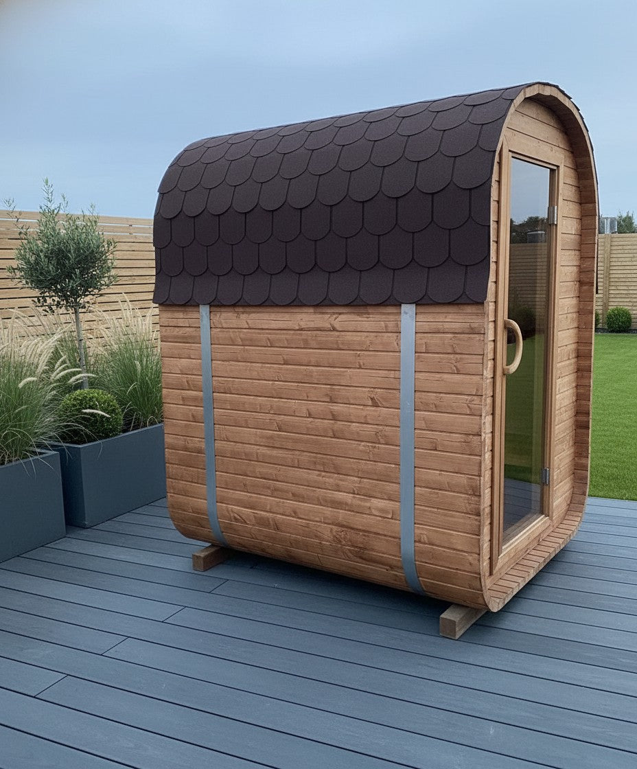 Steam & Oak Cube Sauna 1.8m