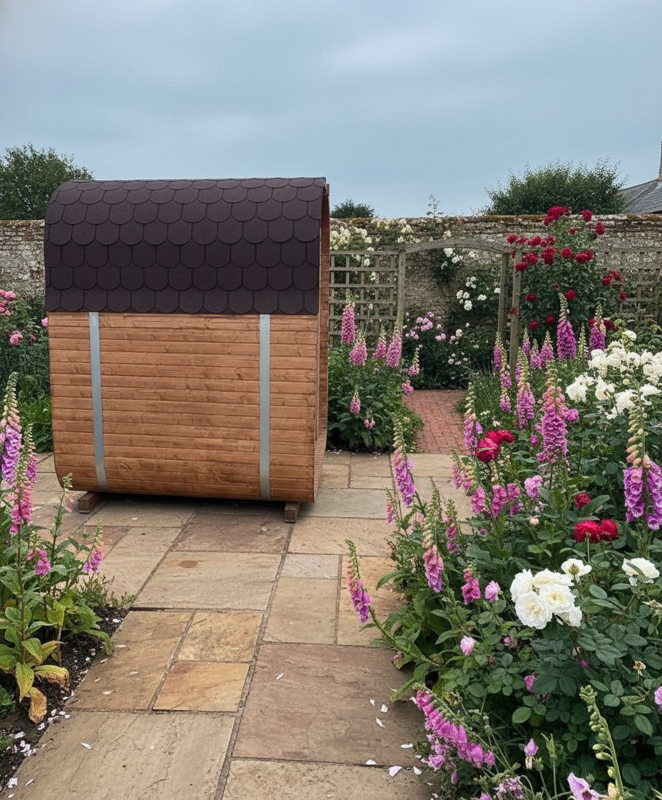 Steam & Oak Cube Sauna 1.8m
